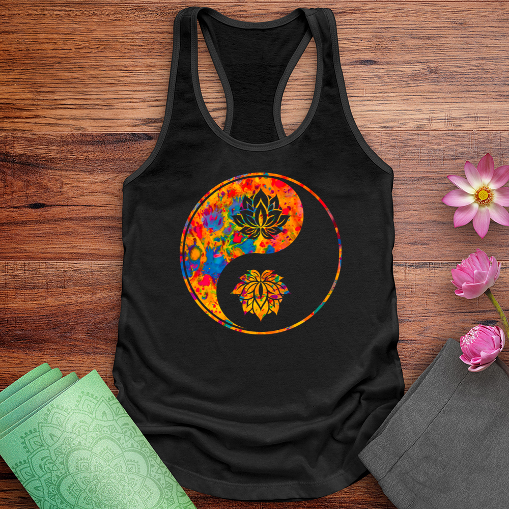 Yin Yang Burst Tank Top