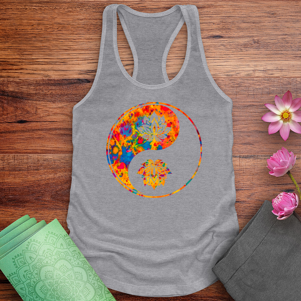 Yin Yang Burst Tank Top