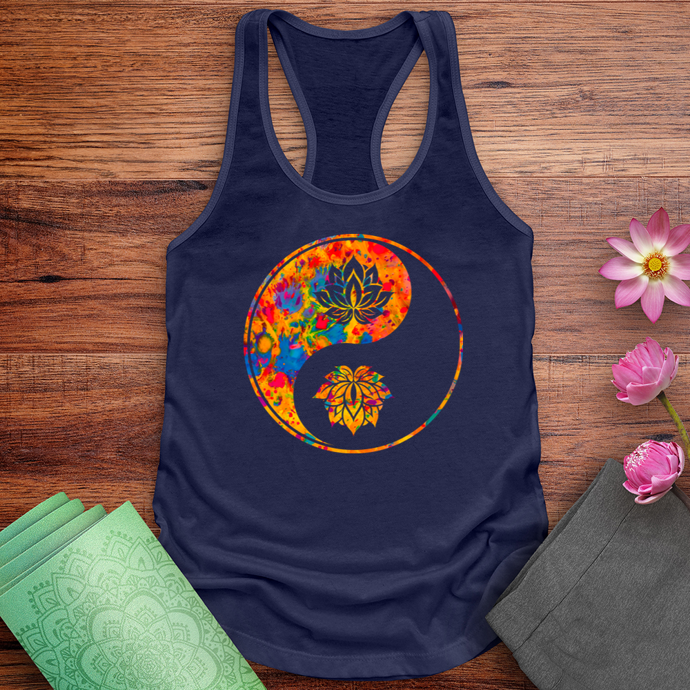 Yin Yang Burst Tank Top