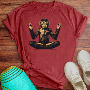 Meditating Monkey Tee