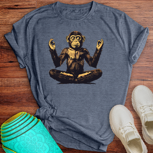 Meditating Monkey Tee