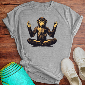 Meditating Monkey Tee