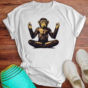 Meditating Monkey Tee
