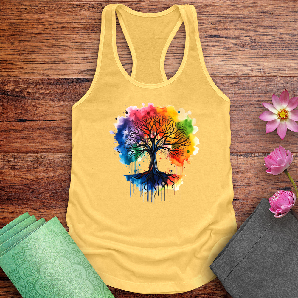 Watercolor Tree Tank Top