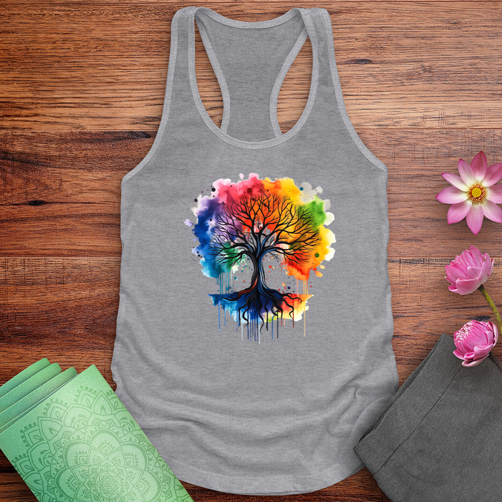 Watercolor Tree Tank Top