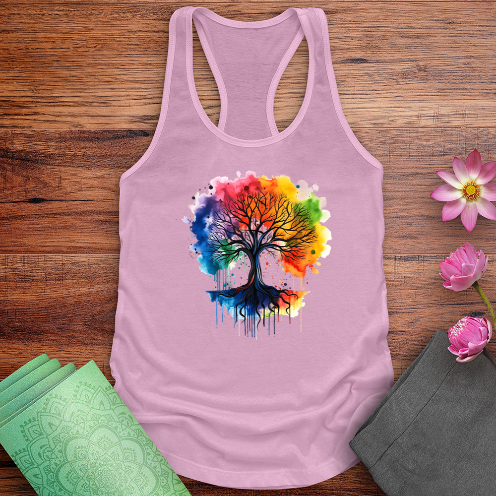 Watercolor Tree Tank Top
