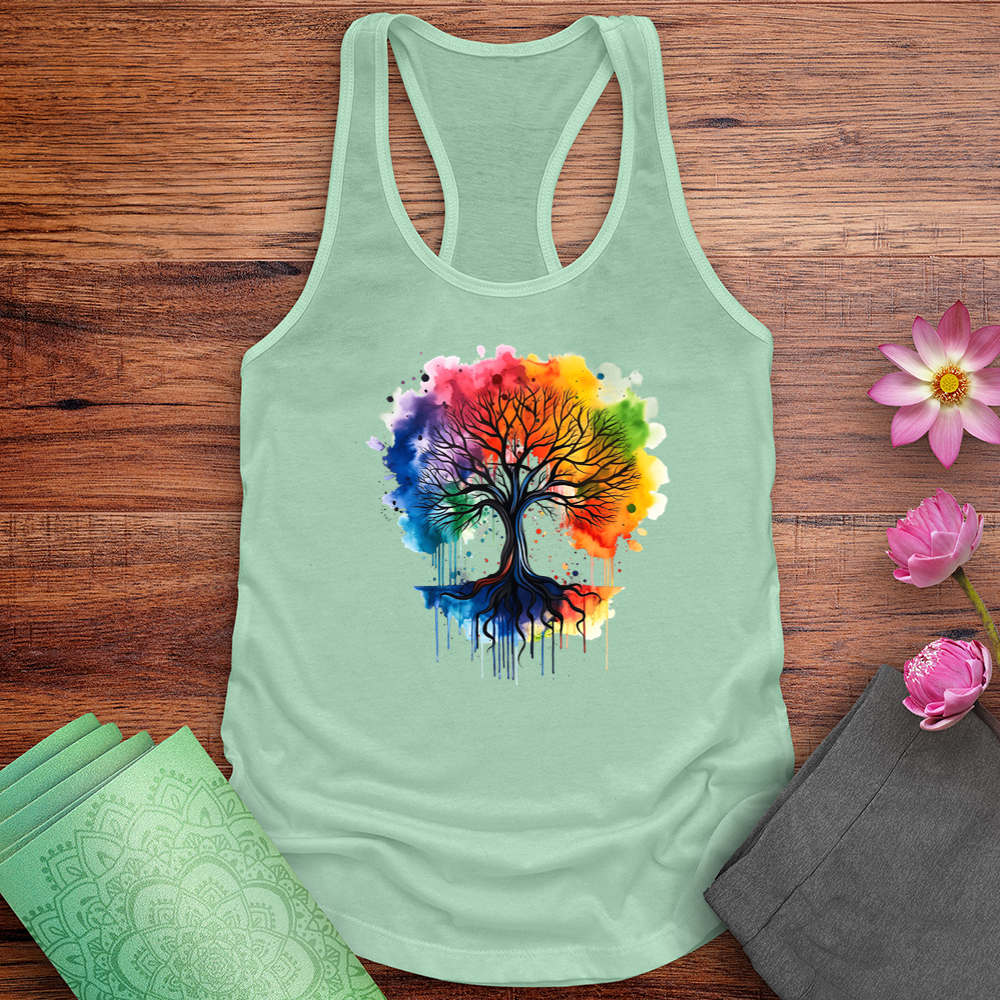 Watercolor Tree Tank Top