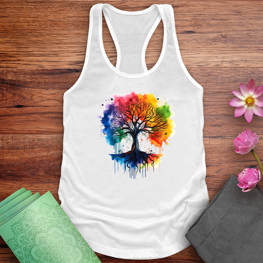 Watercolor Tree Tank Top