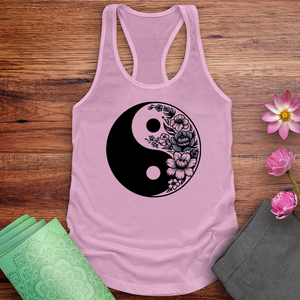 Yin Yang Flower Tank Top