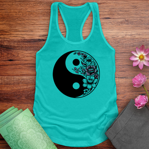 Yin Yang Flower Tank Top