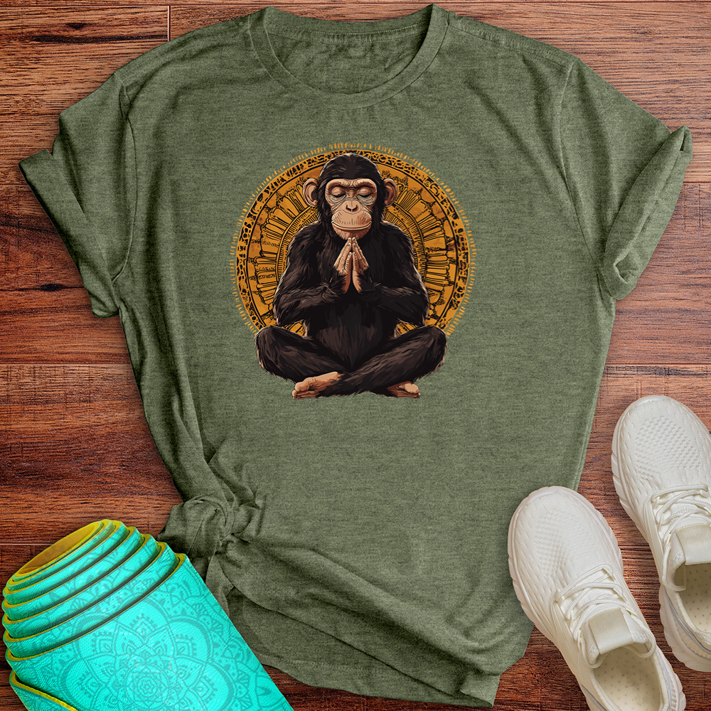 Namaste Chimp Tee
