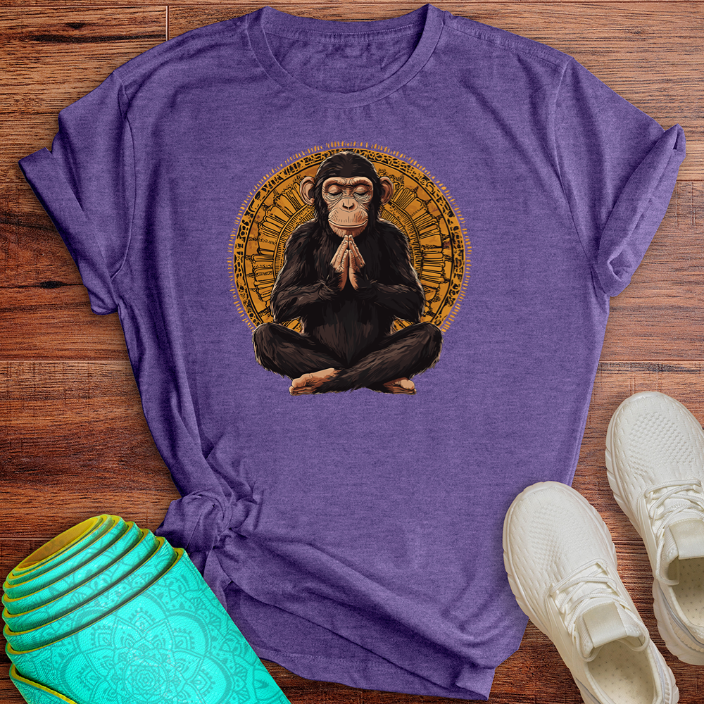 Namaste Chimp Tee
