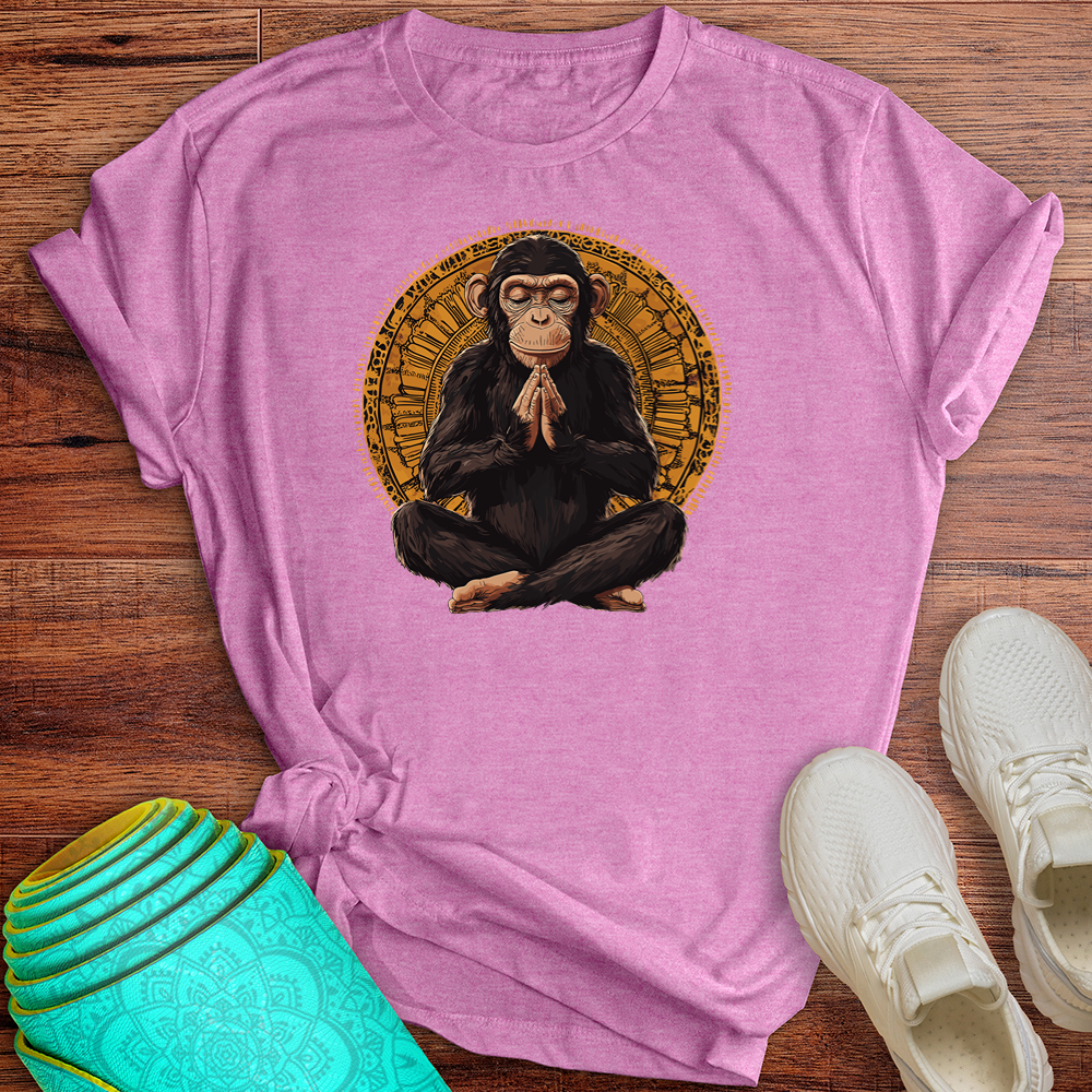 Namaste Chimp Tee