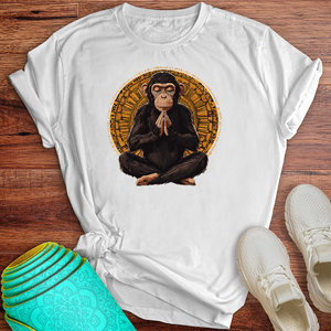 Namaste Chimp Tee