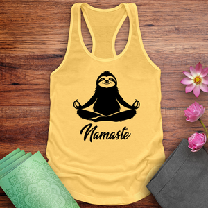 Namaste Sloth Tank Top