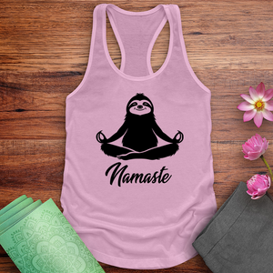 Namaste Sloth Tank Top