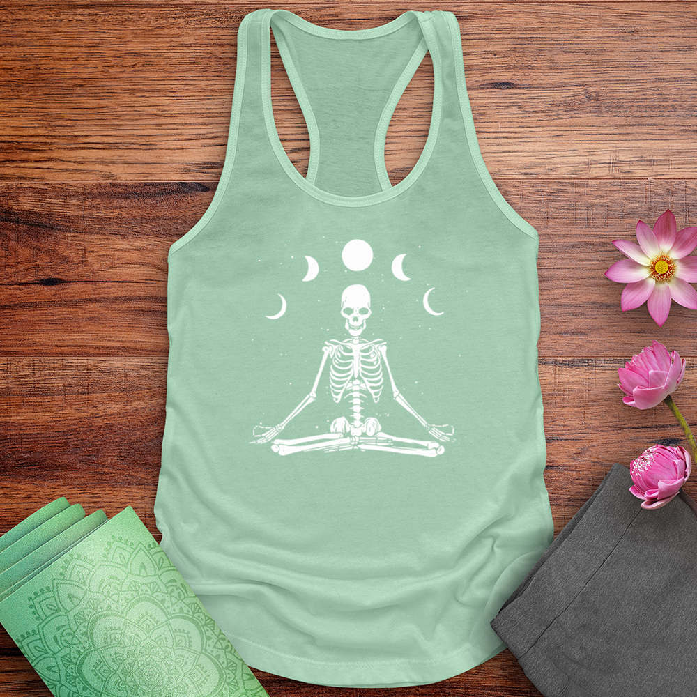 Skeleton Meditation Tank Top