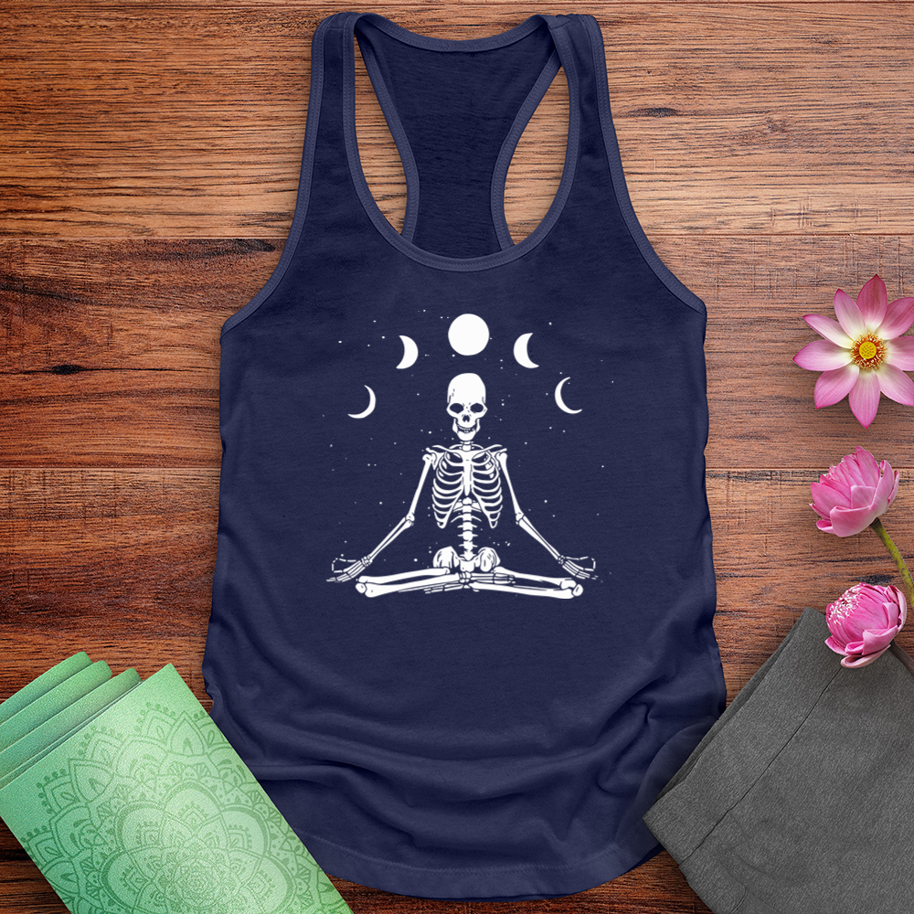 Skeleton Meditation Tank Top