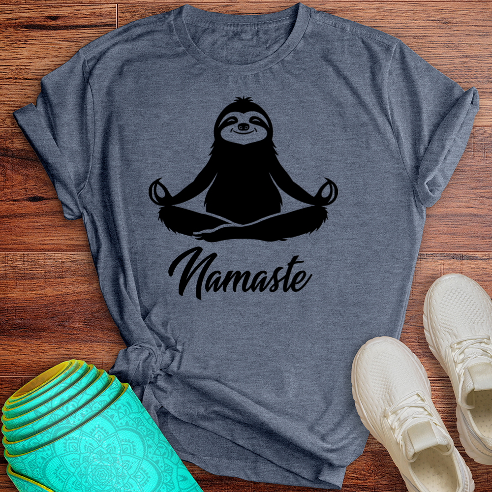 Namaste Sloth Tee
