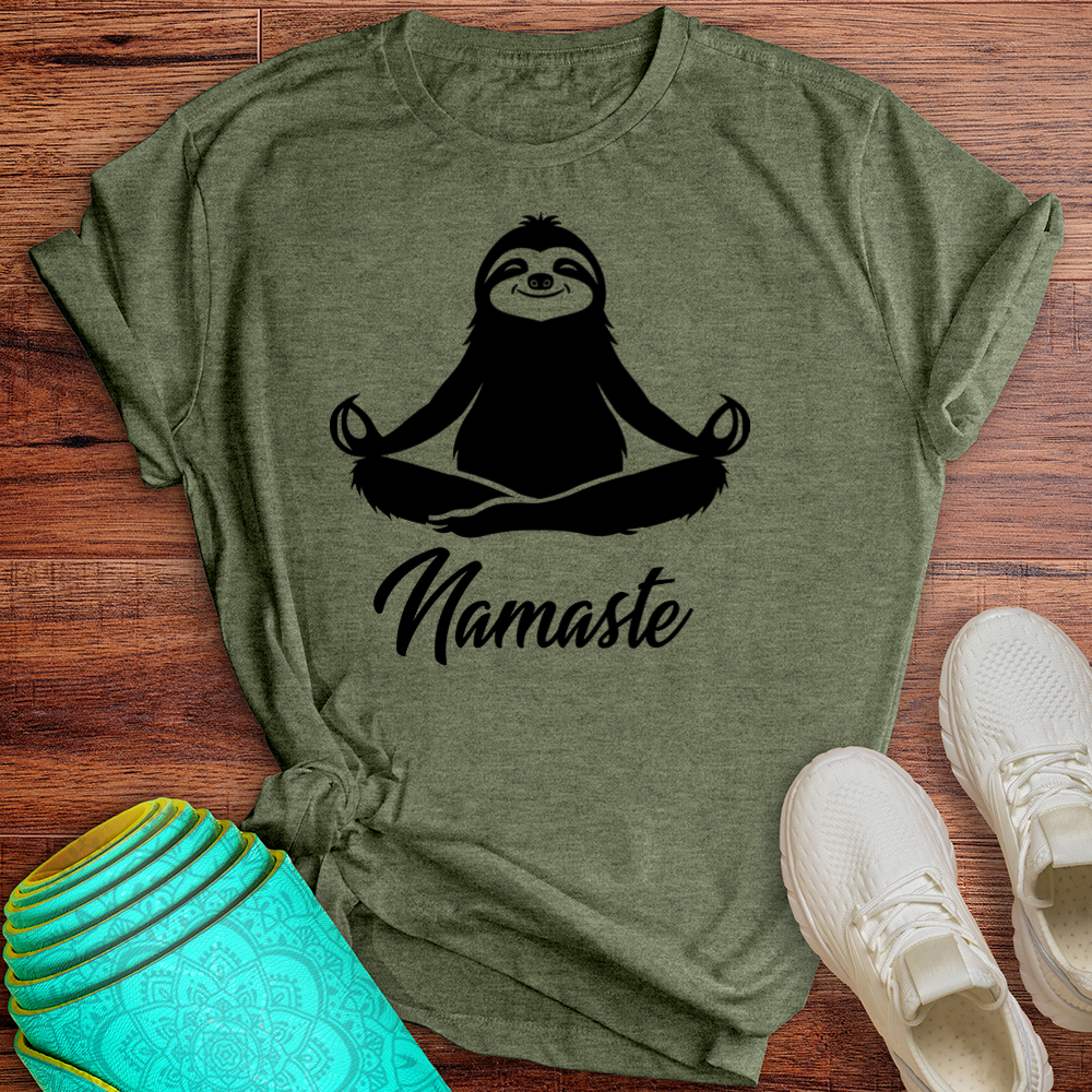 Namaste Sloth Tee