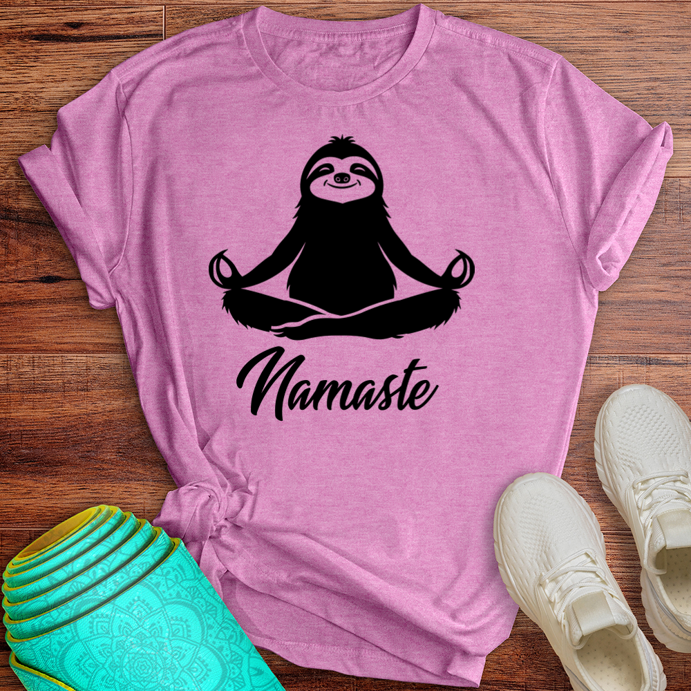 Namaste Sloth Tee