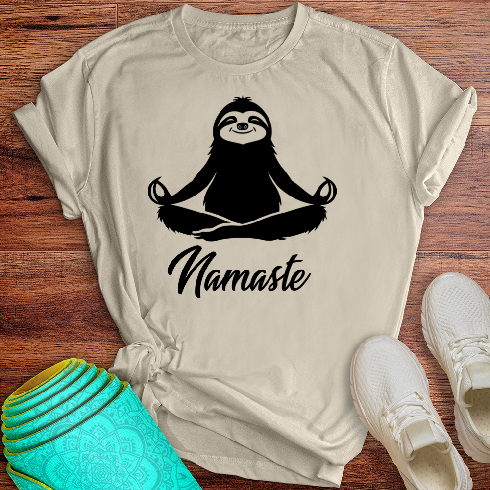Namaste Sloth Tee