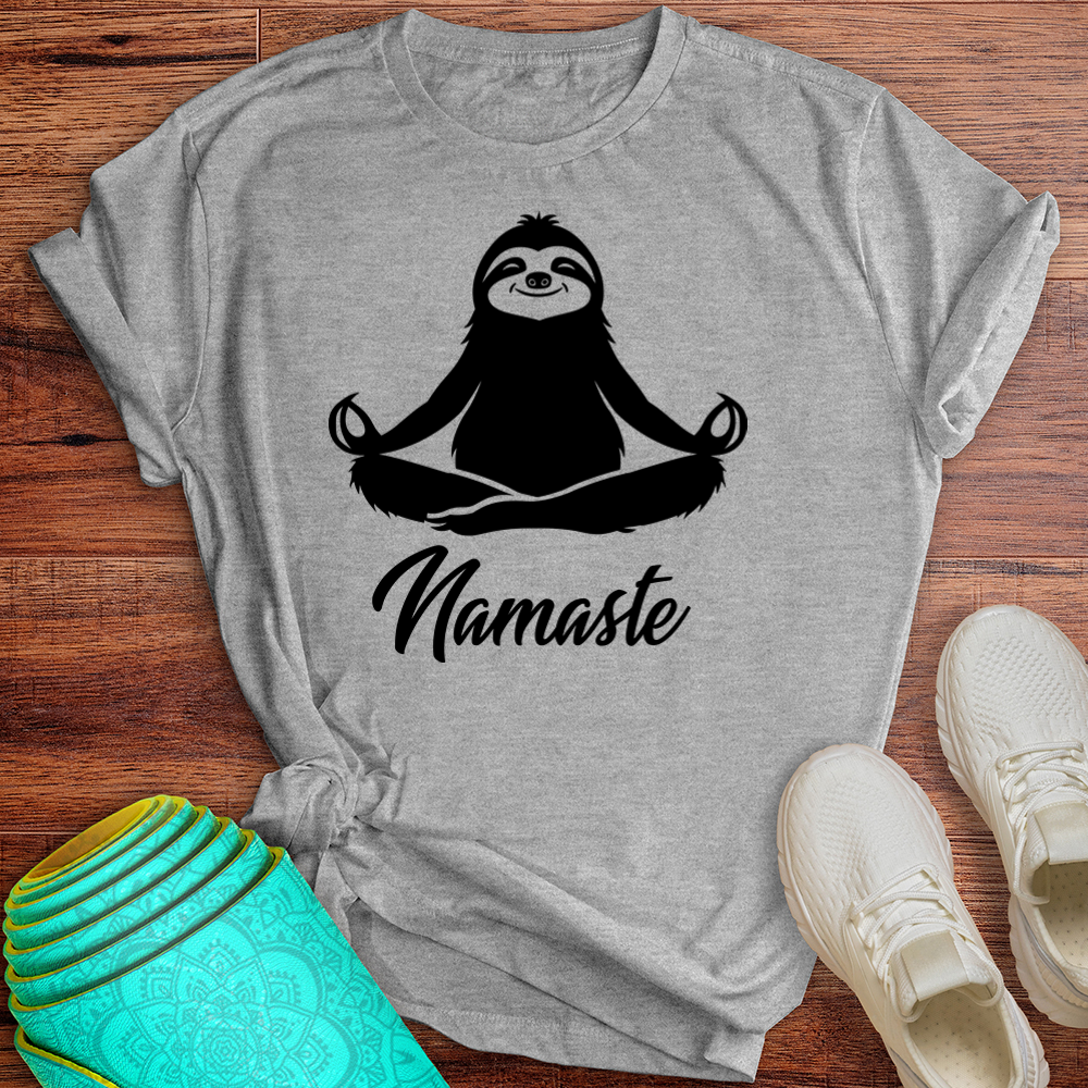 Namaste Sloth Tee