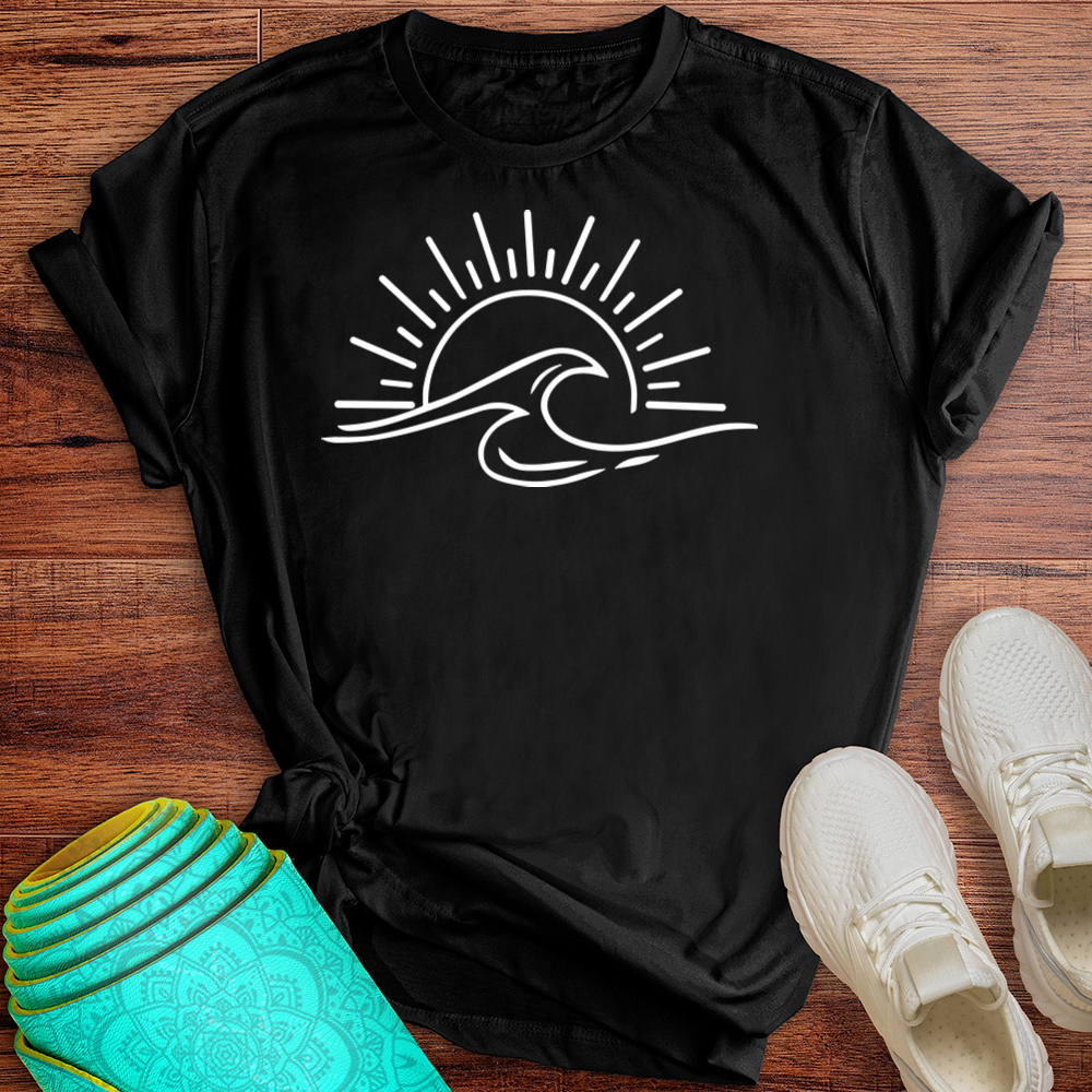 Sunset Wave Tee