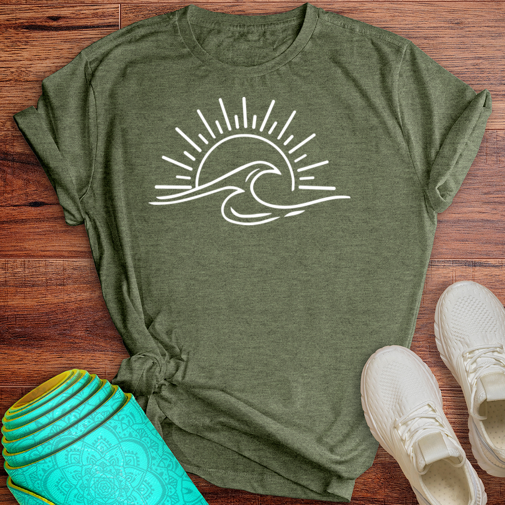Sunset Wave Tee