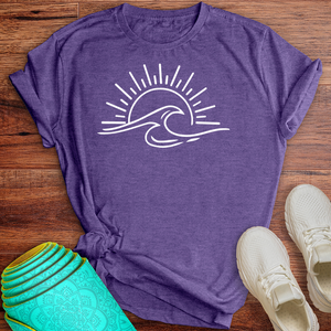 Sunset Wave Tee