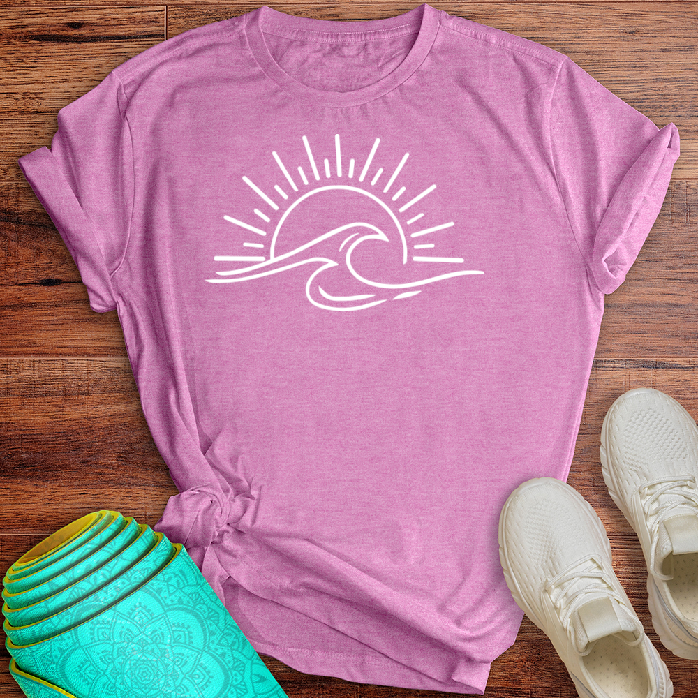 Sunset Wave Tee