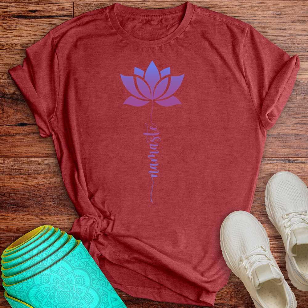 Namaste Flower Tee