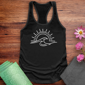 Sunset Wave Tank Top