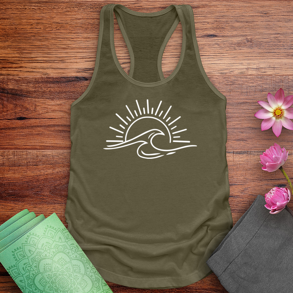 Sunset Wave Tank Top