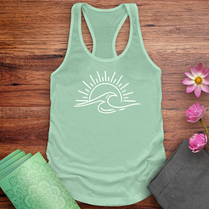Sunset Wave Tank Top