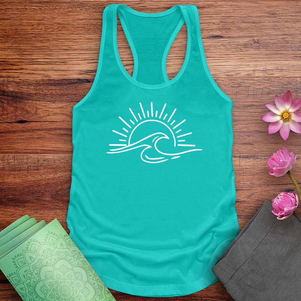 Sunset Wave Tank Top