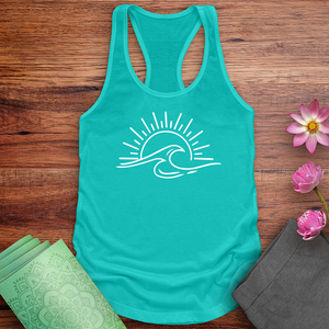 Sunset Wave Tank Top