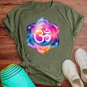 Om Flower Tee