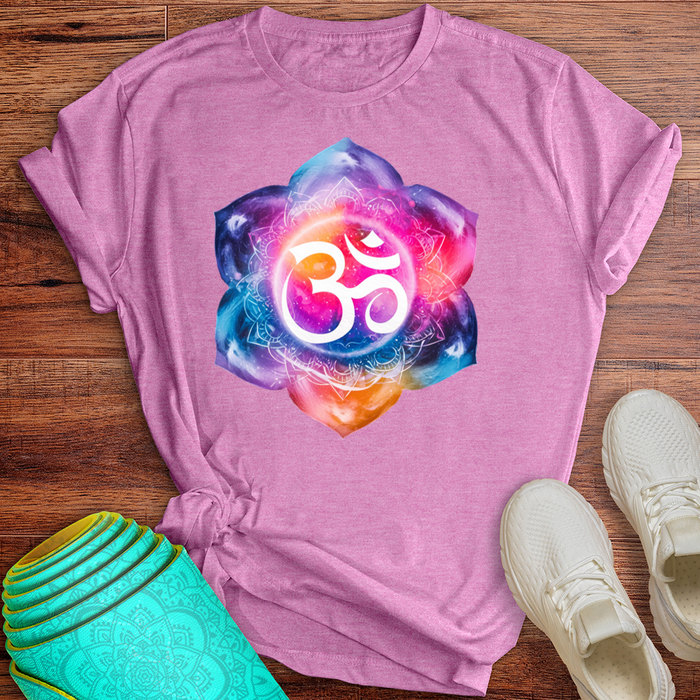 Om Flower Tee