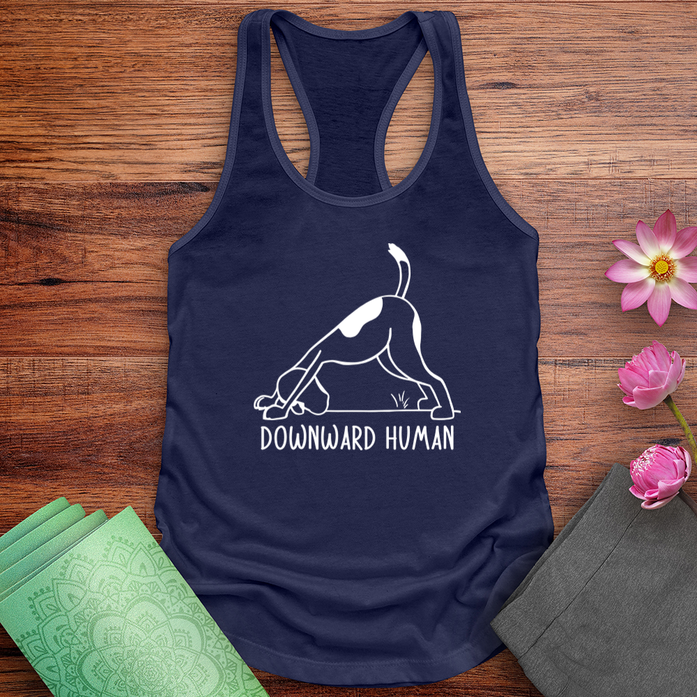 Downward Human Tank Top