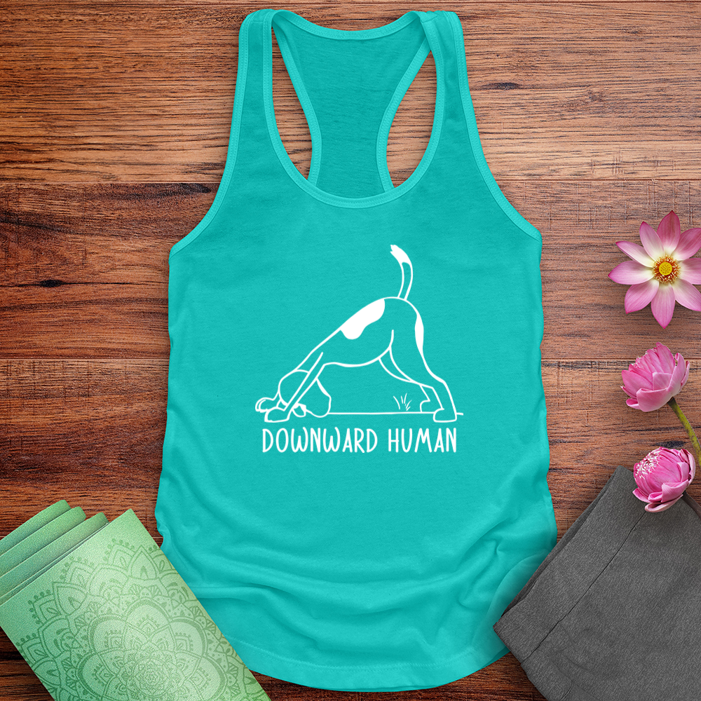 Downward Human Tank Top