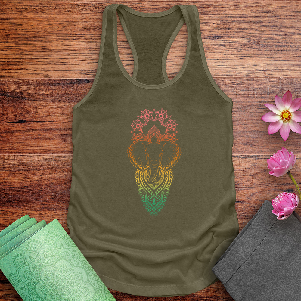 Elephant Mandala Tank Top