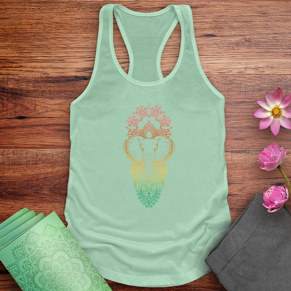 Elephant Mandala Tank Top