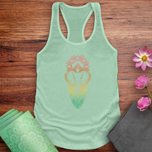 Elephant Mandala Tank Top