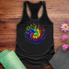 Tie Dye Sunflower Tank Top