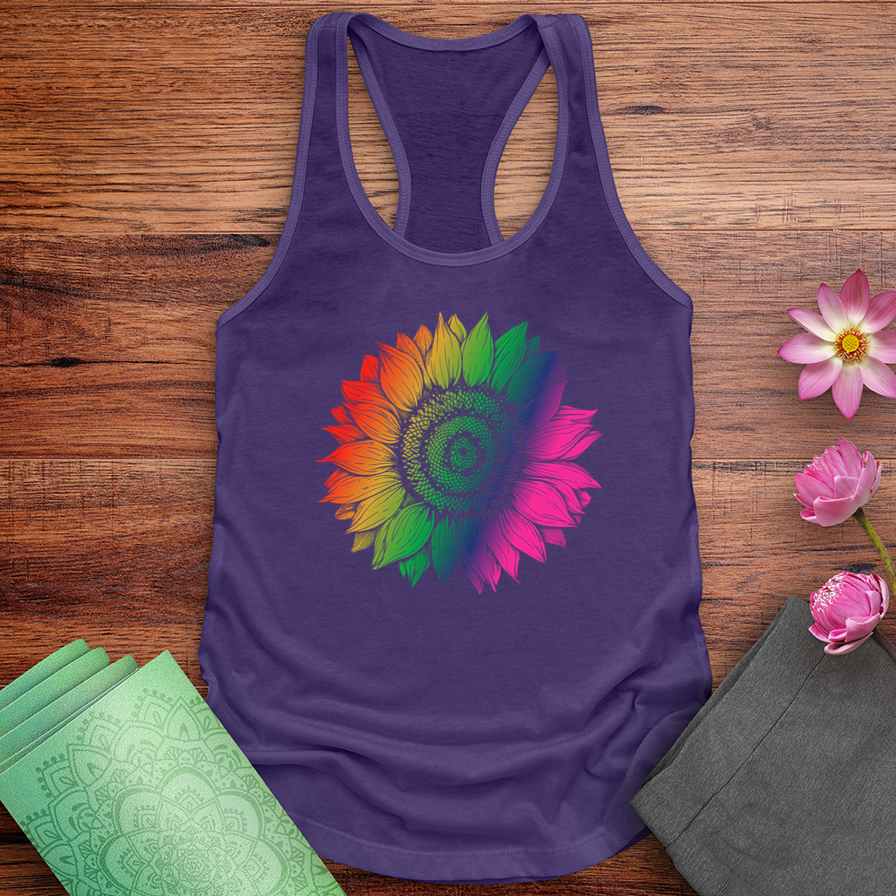 Rainbow Sunflower Tank Top