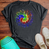 Tie Dye Sunflower Tee