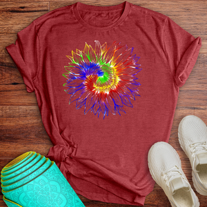 Tie Dye Sunflower Tee