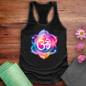 Om Flower Tank Top