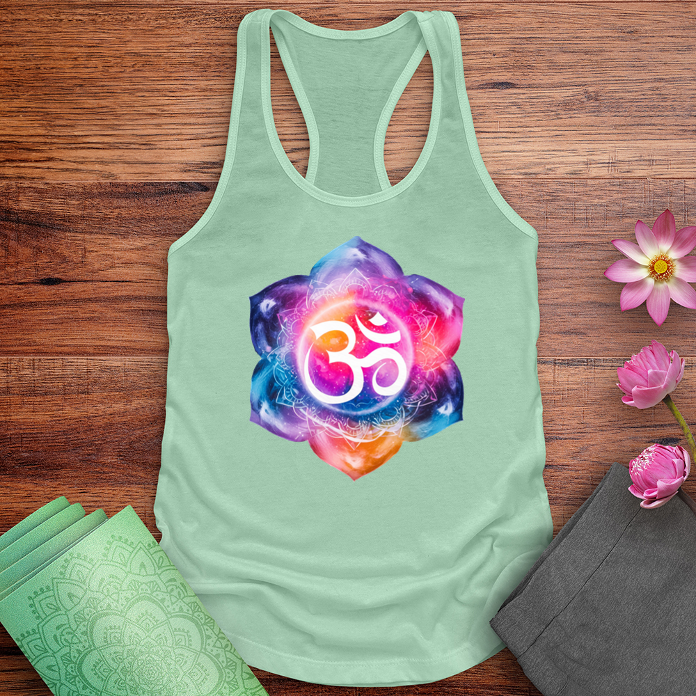 Om Flower Tank Top
